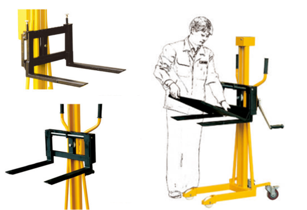 LS mini winch stacker
